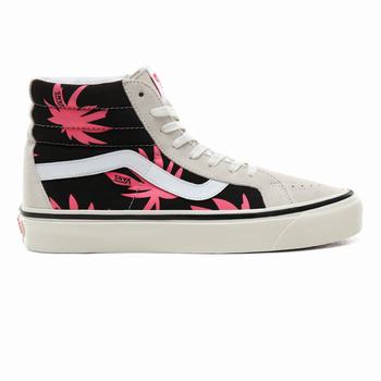 Férfi Vans Anaheim Factory Sk8-Hi 38 DX Magasszárú Cipő VA4617590 Fehér/Fekete